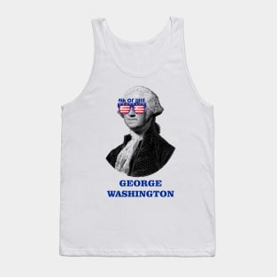 George Washington 4th Of July 03 Tank Top